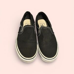 Vans Classic Women’s Black Slip-On Athletic Shoes
